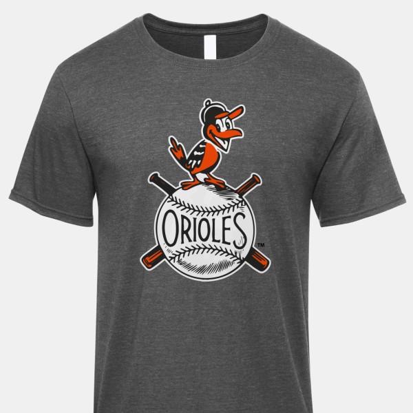 1952 Baltimore Orioles Iconic Men's 60/40 Blend T-Shirt by Vintage Brand