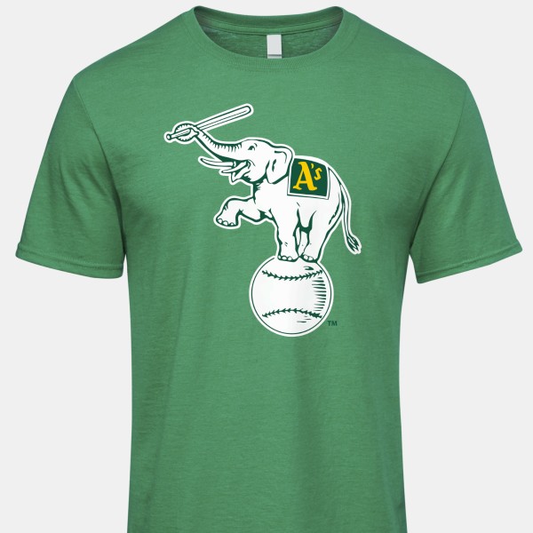 Philadelphia Athletics Oaklands Elephant Logo T-Shirt
