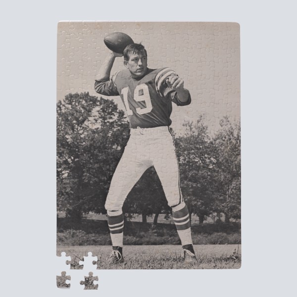 1958 Johnny Unitas Artwork: Puzzle