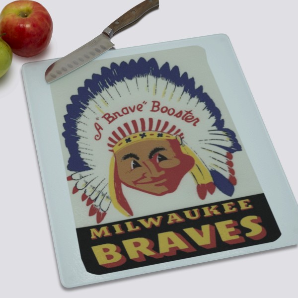 Atlanta Braves Retro Series Cutting Board