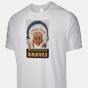 Vintage Milwaukee Braves Baseball Art - Row One Brand