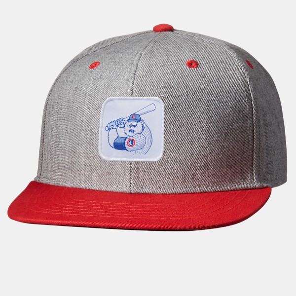 Chicago Cubs Hat Snapback Cap Blue Red Baseball jersey shirt VTG