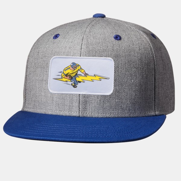 1963 San Diego Chargers Artwork: Two-Tone Heather Snapback Cap