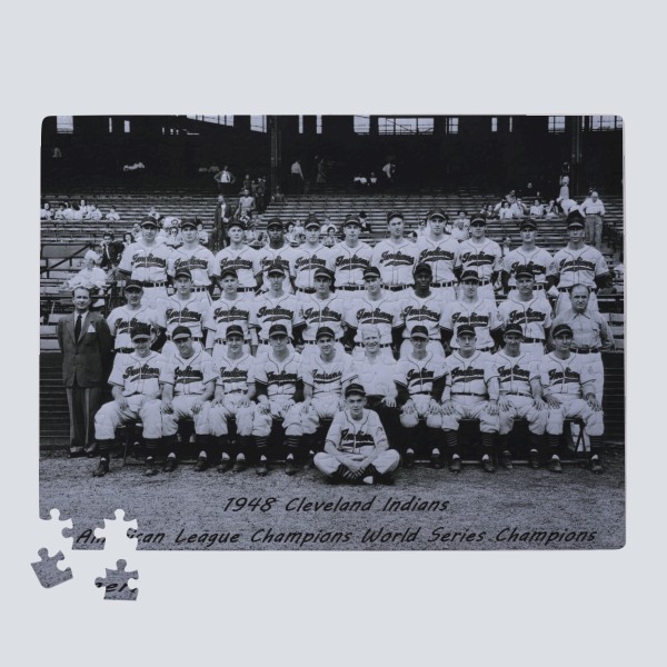 1948 Cleveland Indians Artwork: Puzzle