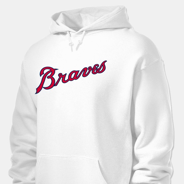 1966 Atlanta Braves Unisex NuBlend Hooded Sweatshirt by Vintage Brand