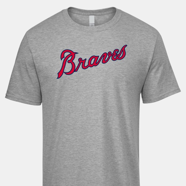 1966 Atlanta Braves Iconic Men's 100% Cotton T-Shirt by Vintage Brand