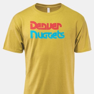 Denver Nuggets '47 75th Anniversary City Edition Mineral Wash Vintage  Tubular T-Shirt - Navy