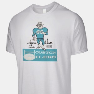 NFL Vintage Houston Oilers Graphic Shirt Unisex Heavy Cotton Men Women  KV5555