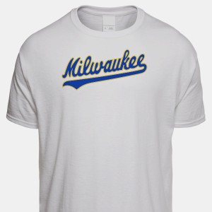1978 Milwaukee Brewers Artwork: Men's Dri-Power T-shirt