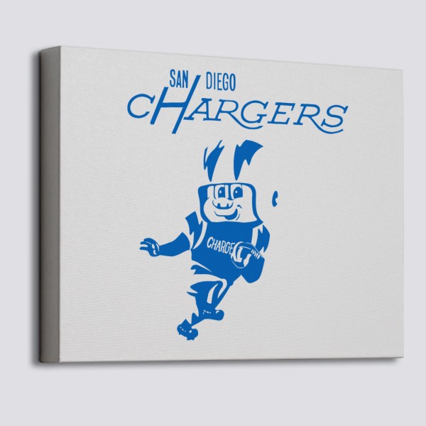 1964 Vintage San Diego Chargers Kansas City Football Program 