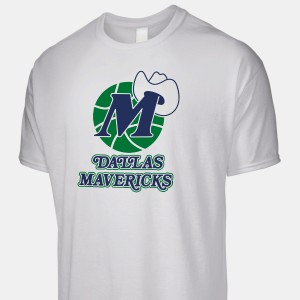 CustomCat Dallas Mavericks Retro NBA T-Shirt Ash / M