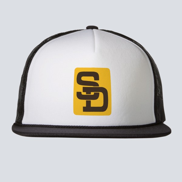 San Diego Padres Baseball Foam Front Mesh Back Snap Back Trucker Hat