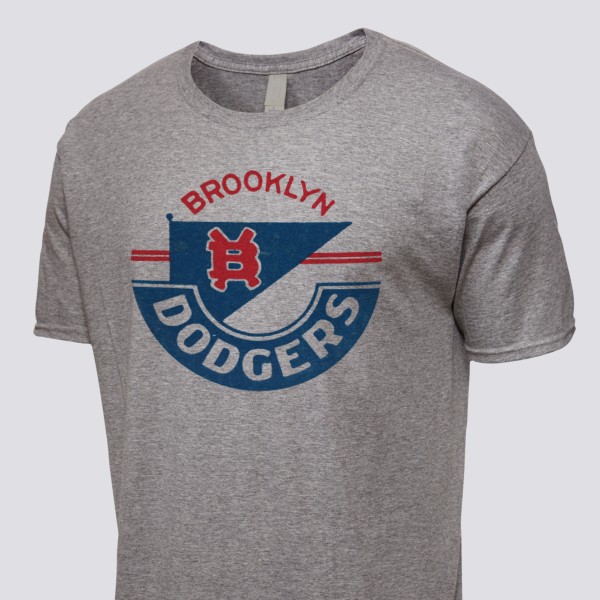1953 Brooklyn Dodgers Artwork: Men's Tri-Blend T-Shirt