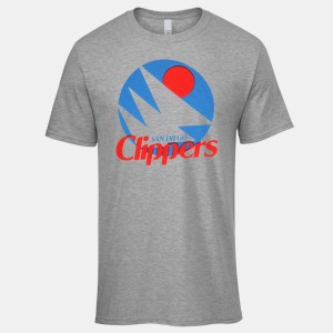 1978 San Diego Clippers Men's Premium Blend Ring-Spun T-Shirt by Vintage Brand