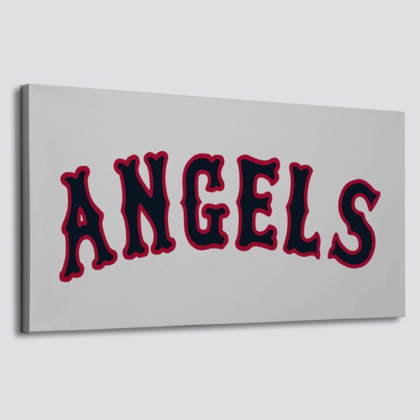 1965 California Angels Artwork: Men's Tri-Blend T-Shirt