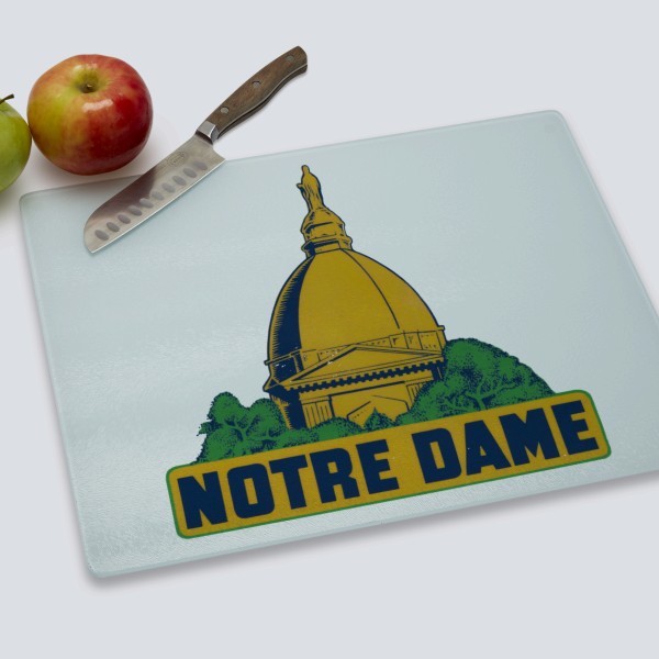 Notre Dame Mom Cutting Board