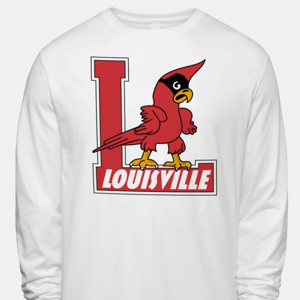 1970 Louisville Cardinals Artwork: ICONIC® Men's Long-⁠Sleeve T-⁠Shirt