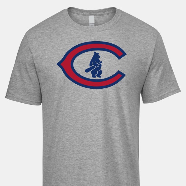 1912 Chicago Cubs Iconic Men's 100% Cotton T-Shirt by Vintage Brand