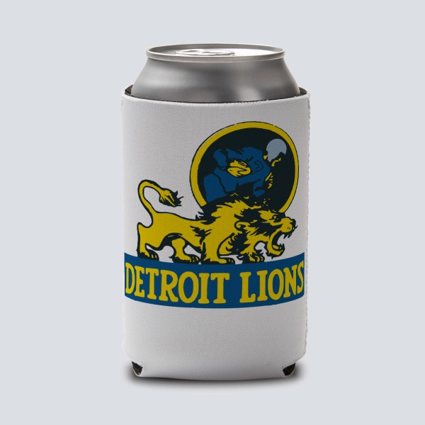 1952 Detroit Lions Artwork: Can Cooler