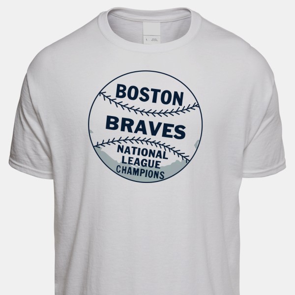 1948 Boston Braves Artwork: Men's Dri-Power T-shirt