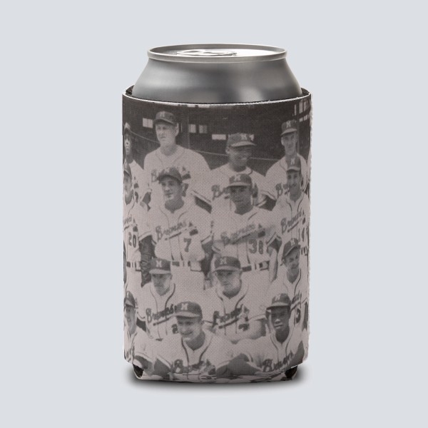 Braves World Series Champ Coozie Can Cooler