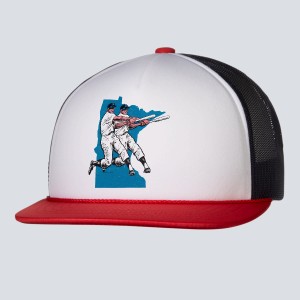 New Era White Minnesota Twins Colorblock T-Shirt