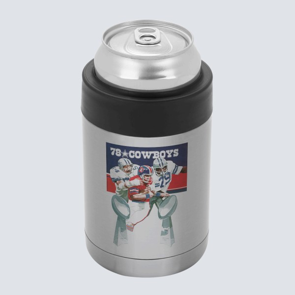 1977 Dallas Cowboys Artwork: Can Cooler