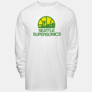 Seattle Sonics Retro Vintage Supersonics T-Shirt Sizes S-XL