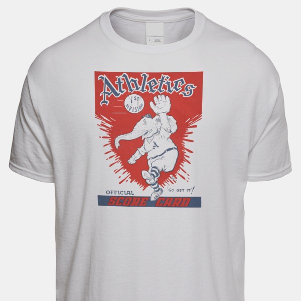 1948 Philadelphia Athletics Artwork: Men's Dri-Power T-shirt