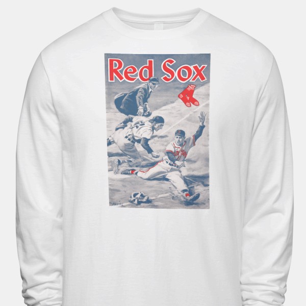 Boston Red Sox MLB 2004 World Series Champions Socks Logo Vintage Shirt  (XXL)