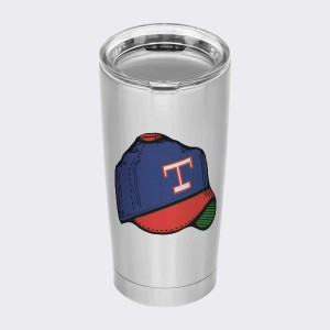 1982 Texas Rangers Artwork: 12 oz Stainless Steel Wine Tumbler