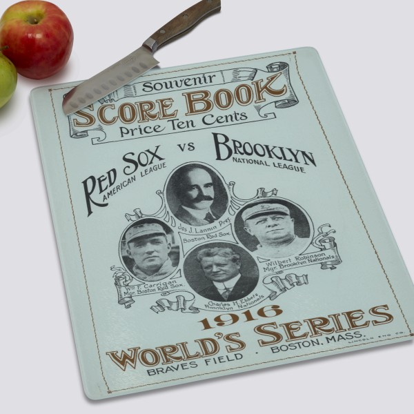 1918 World Series Artwork: Cutting Board