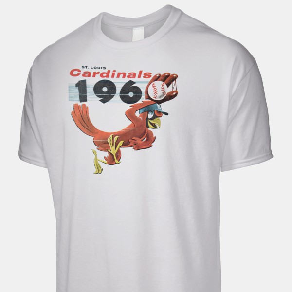 1960 St. Louis Cardinals Artwork: Men's Premium Blend Ring-Spun T-Shirt