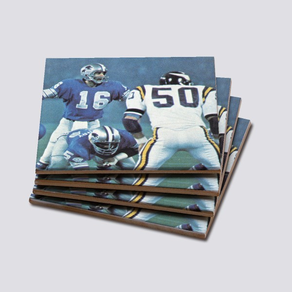 1980 Detroit Lions Artwork: Coaster