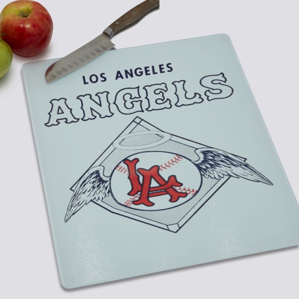 Los Angeles Angels Of Anaheim 1961 Round Sleeve Jersey Logo Patch Baseball  MLB