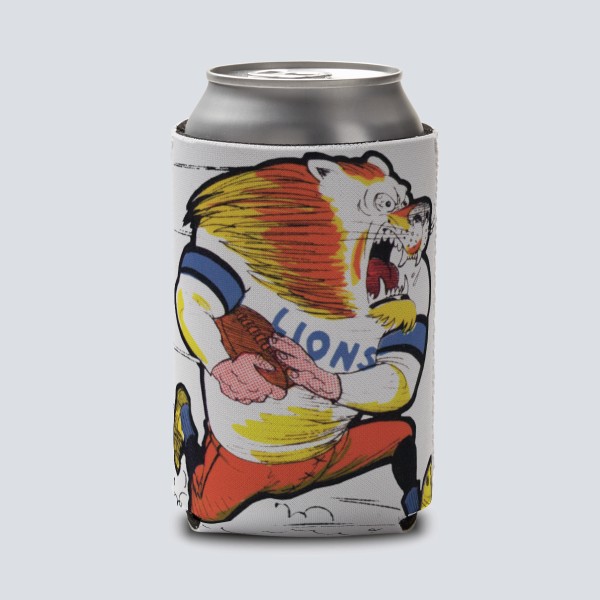 1967 Detroit Lions Artwork: Can Cooler