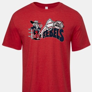 Vintage DELONG NCAA #30 Ole Miss Rebels Red Basketball Jersey Mens