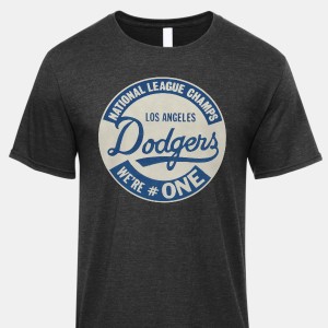 Los Angeles Dodgers Mens T-Shirt 2018 Majestic National League