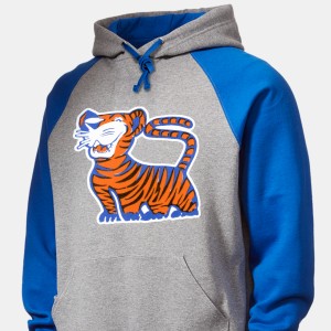 19nine Memphis Tigers T Shirt with The Vintage Tigers Logo S / Vintage Royal Blue