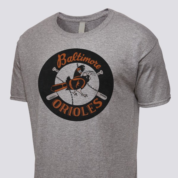 1966 Baltimore Orioles Artwork: Men's Tri-Blend T-Shirt