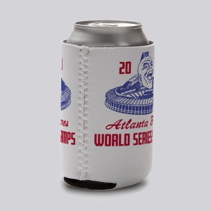 1981 Atlanta Braves Artwork: Can Cooler