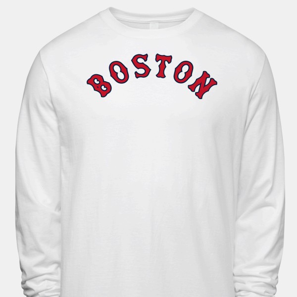 boston red sox men's long sleeve shirt