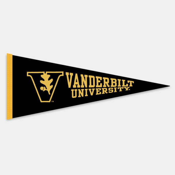 Vanderbilt Commodores Pennant Throwback Vintage Banner 