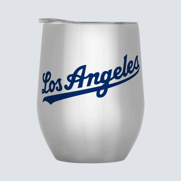 1959 Los Angeles Dodgers Artwork: 12 oz Stainless Steel Wine Tumbler